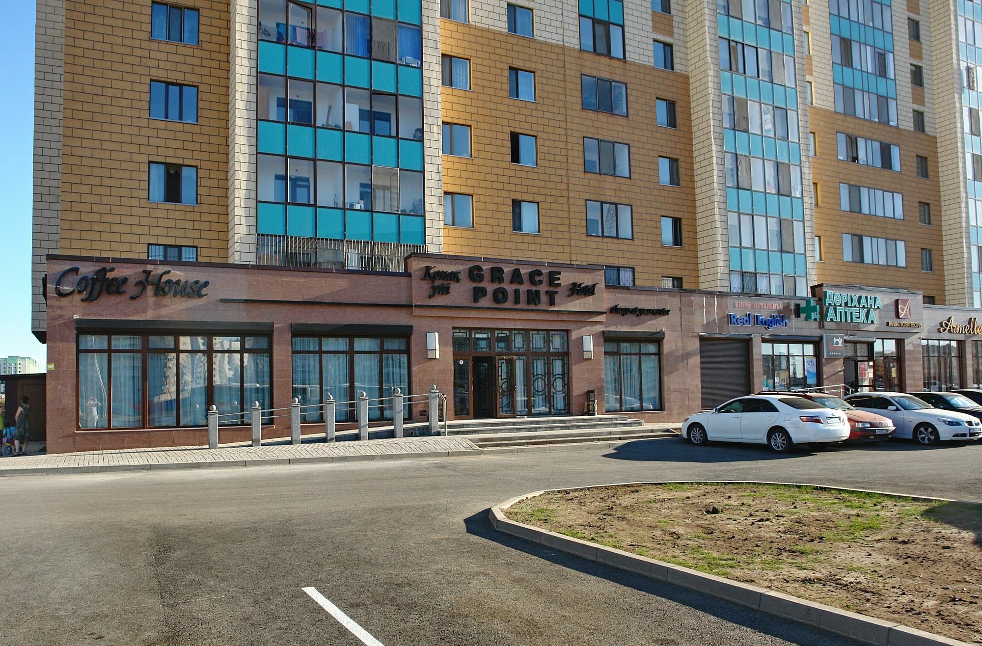 Grace Point Hotel Asztana Kültér fotó